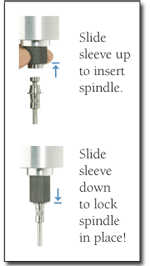 PHỤ KIỆN ĐO ĐỘ NHỚT EZ-LOCK SPINDLE
