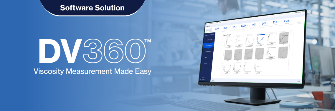 PHẦN MỀM ĐO ĐỘ NHỚT DV360 BROOKFIELD