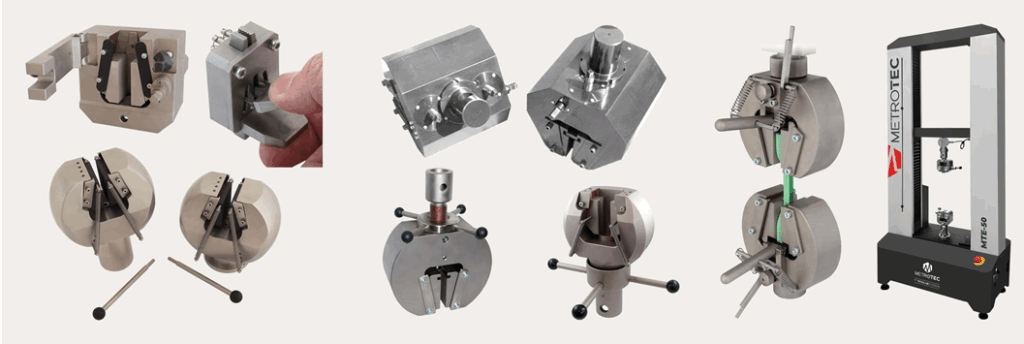 NGÀM KẸP/GRIPS KIỂU NÊM CHO ĐO LỰC KÉO ĐỨT